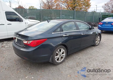 2011 Hyundai Sonata Limited z USA, uszkodzony, nr VIN 5NPEC4AC3BH123228